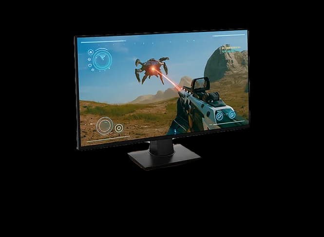 Curved gaming monitor