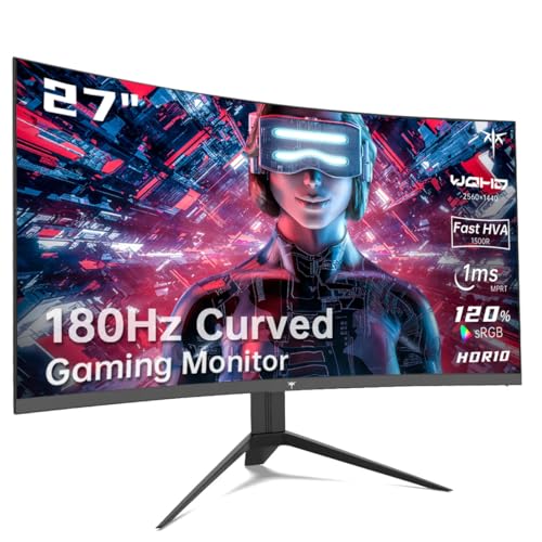 KTC H27S17 27.0" 2560 x 1440 165 Hz Curved Monitor